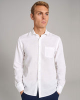 BS Ricciardo Casual Slim Fit Skjorte - White
