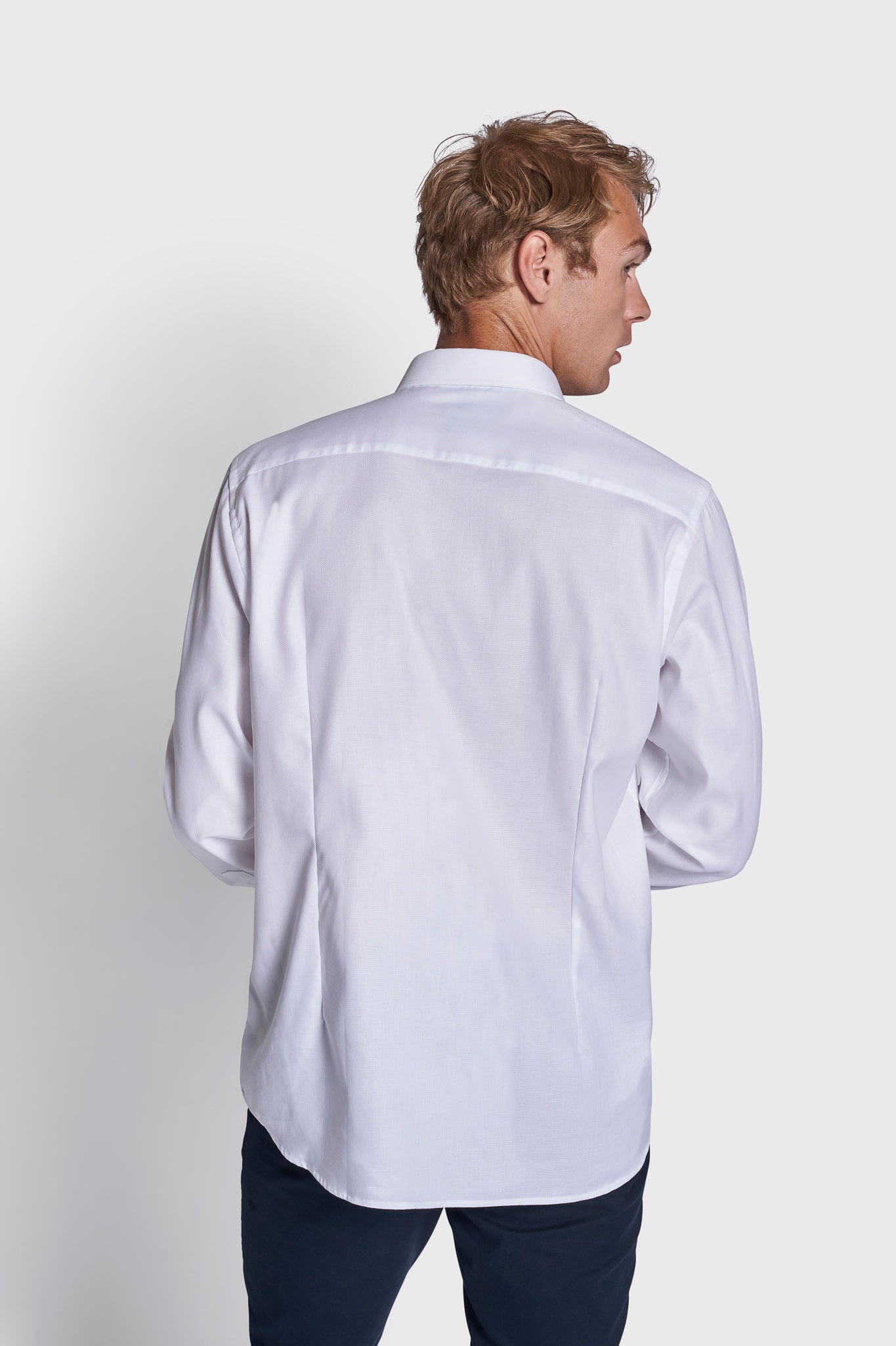 BS Pat Modern Fit Skjorta - White