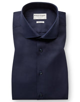 BS Miles Slim Fit Skjorta - Navy