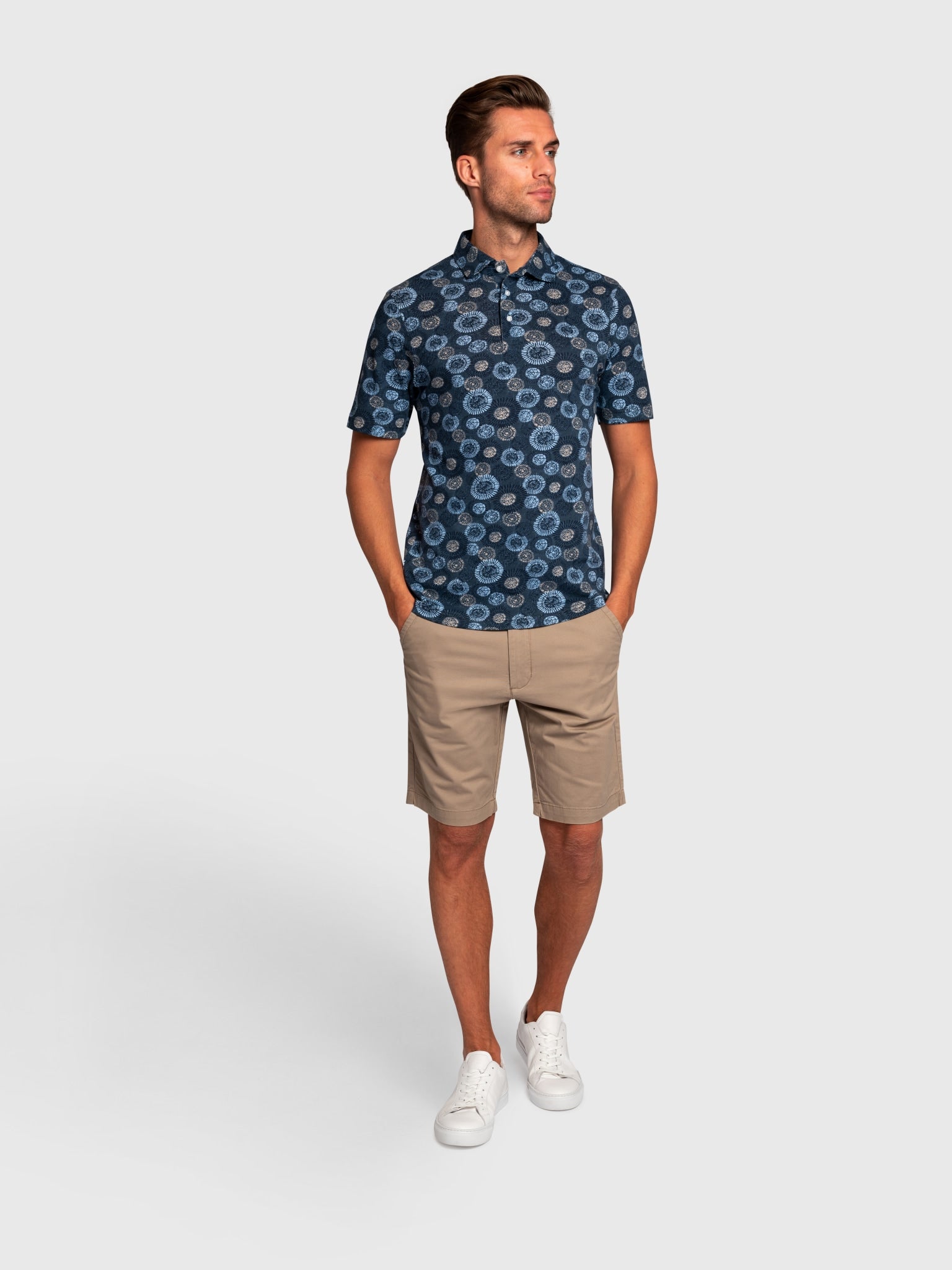 BS Maldives Regular Fit Pikétröja - Blå