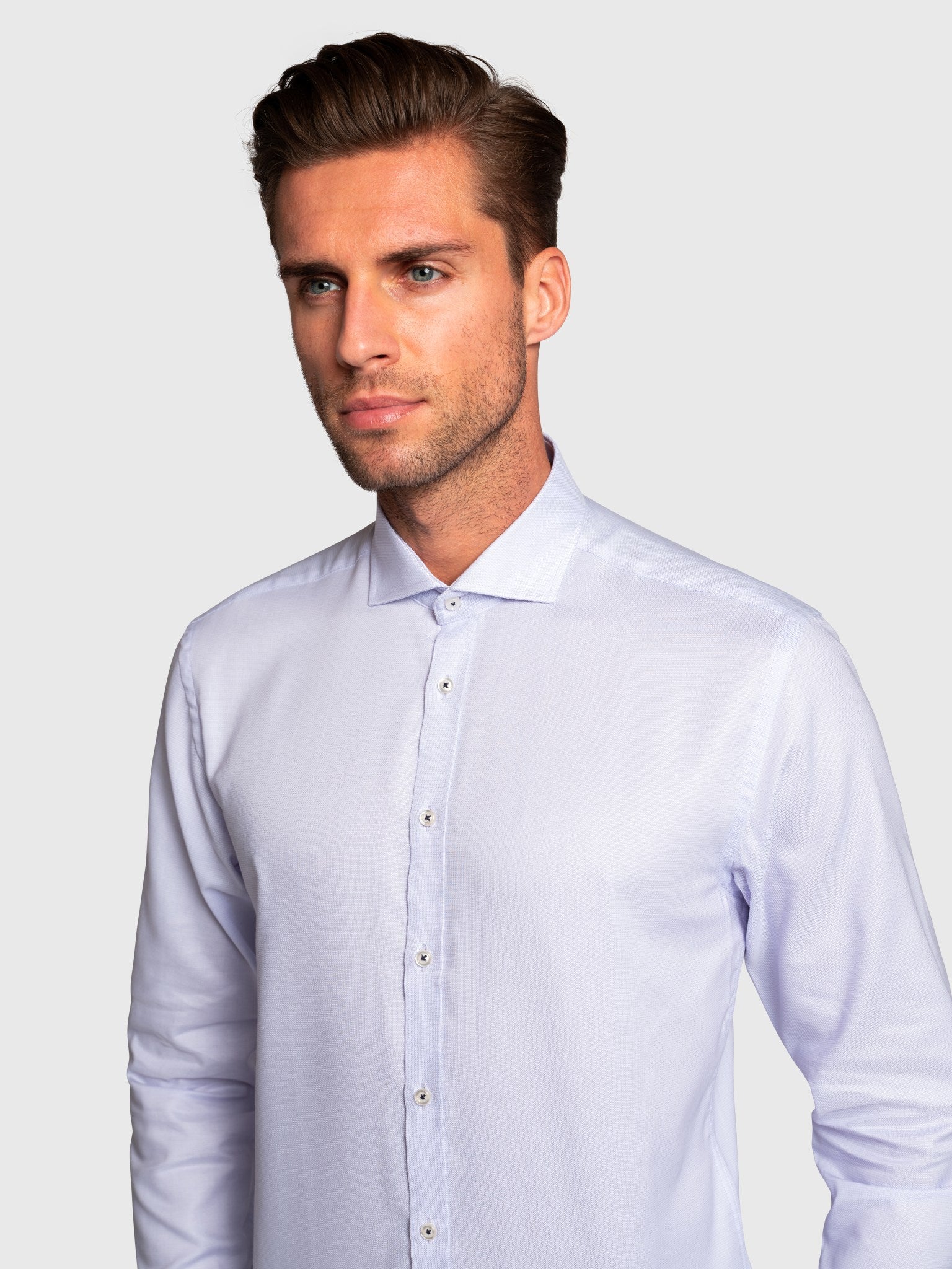 BS Todd Slim Fit Skjorta - Purple