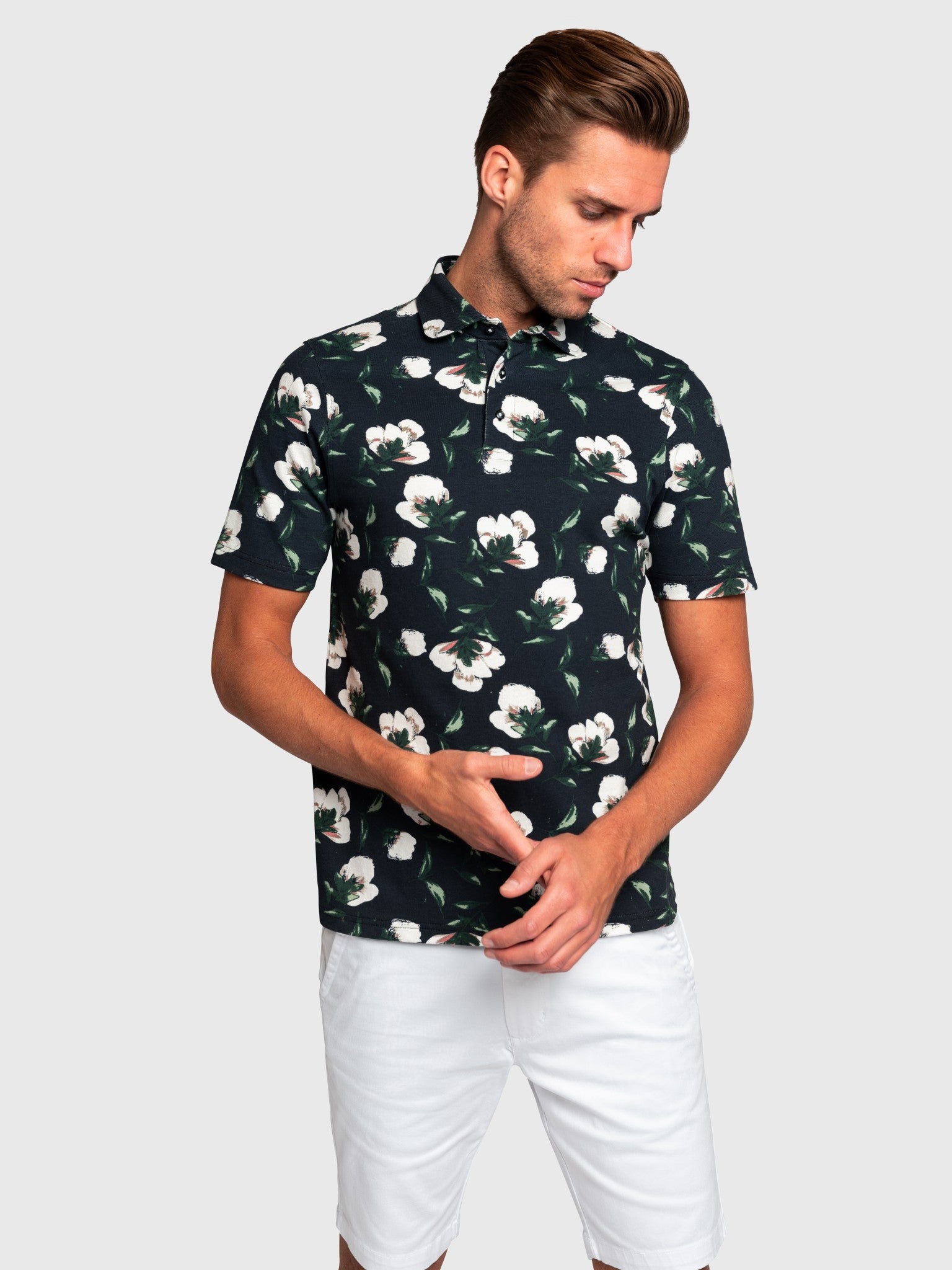 BS Phi Regular Fit Polo - Navy