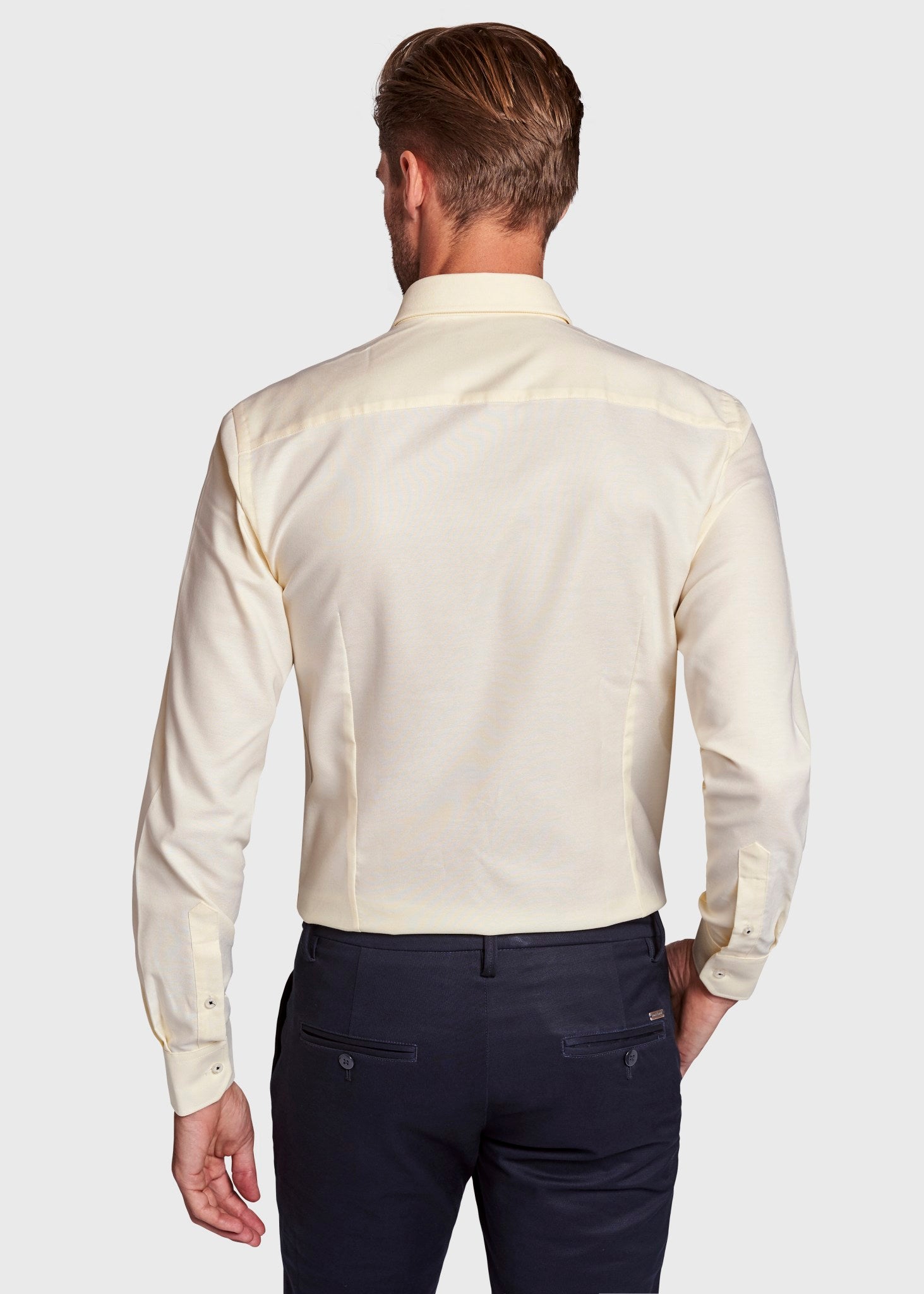 BS Muller Modern Fit Skjorta - Yellow