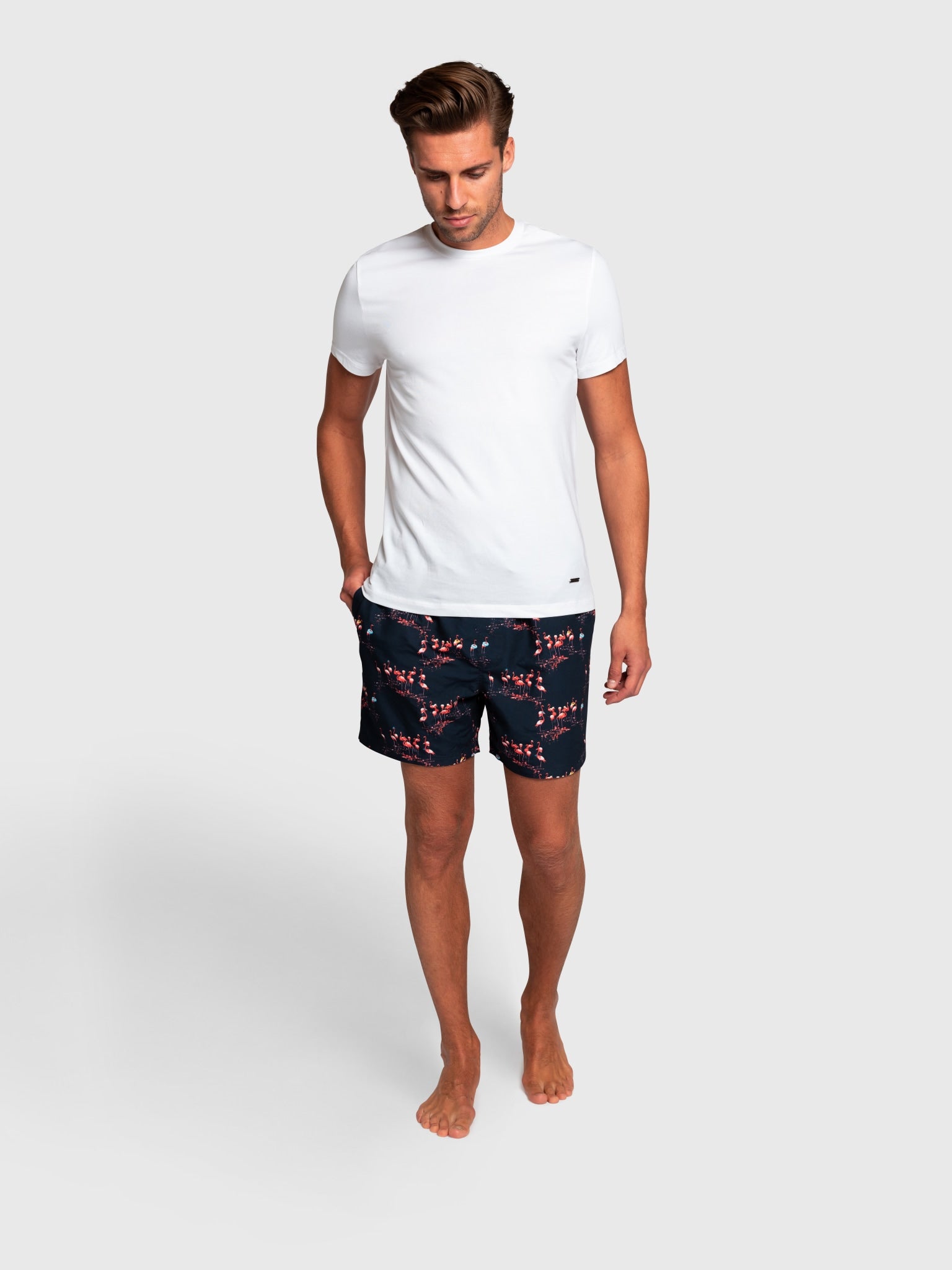 BS Hasselhoff Regular Fit Badbyxor - Dark Blue