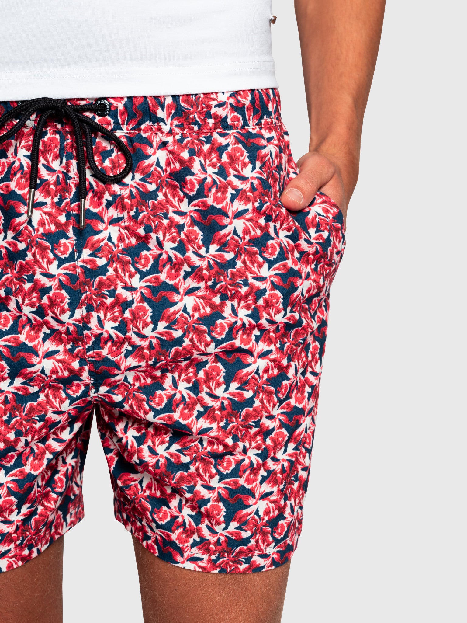 BS Hasselhoff Regular Fit Badbyxor - Red