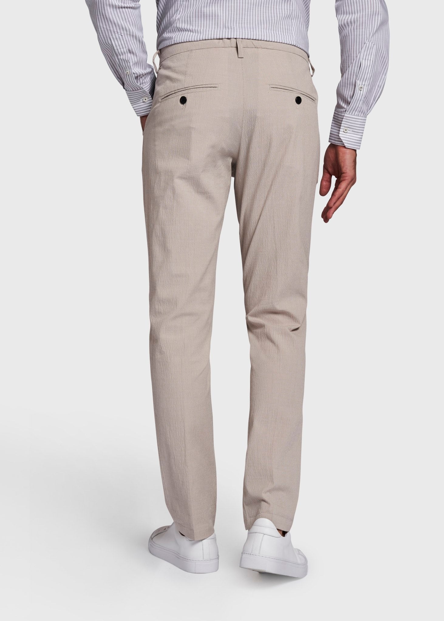 BS Marvel Slim Fit Byxor - Sand