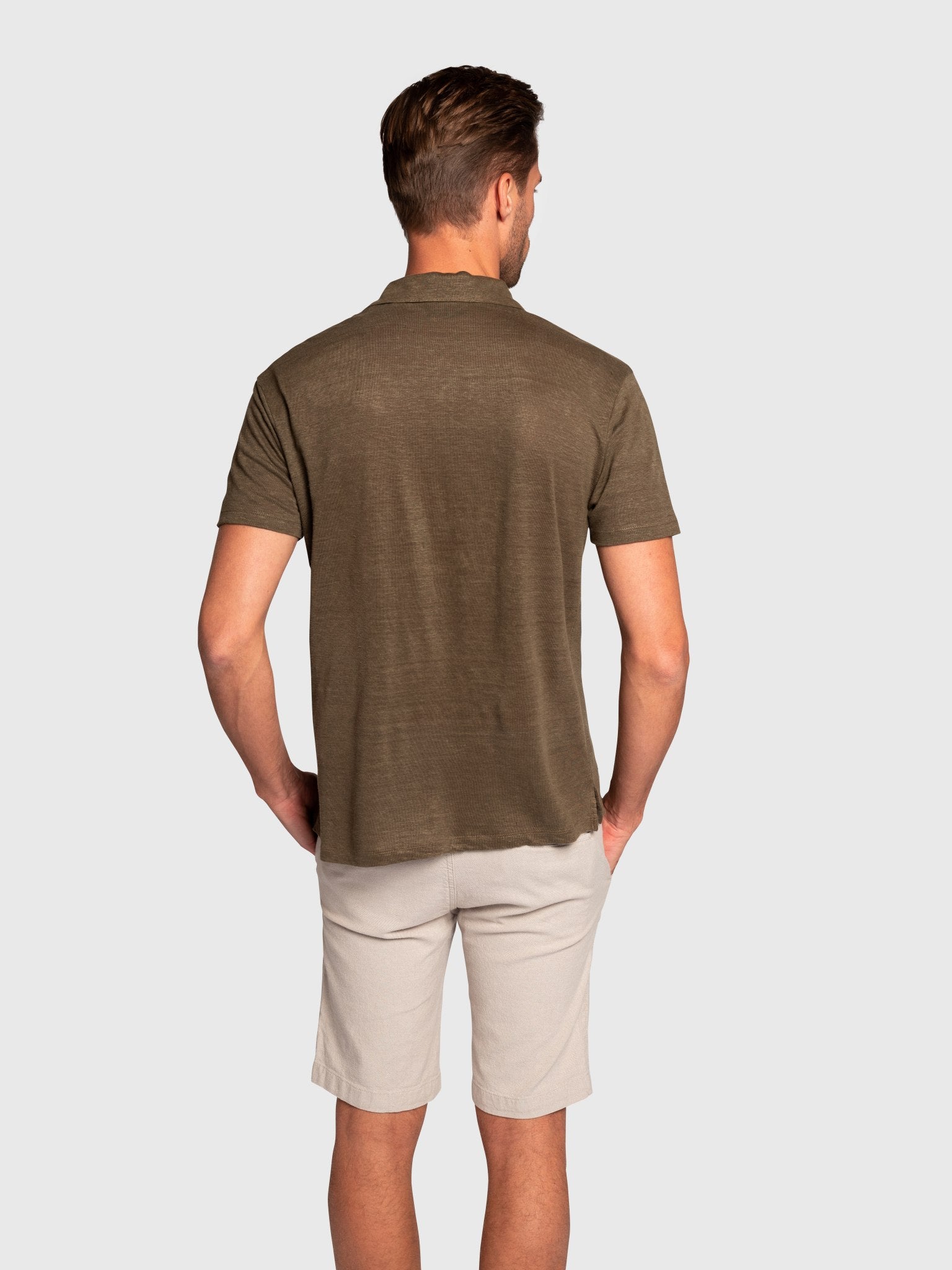 BS Bart Regular Fit Pikétröja - Army