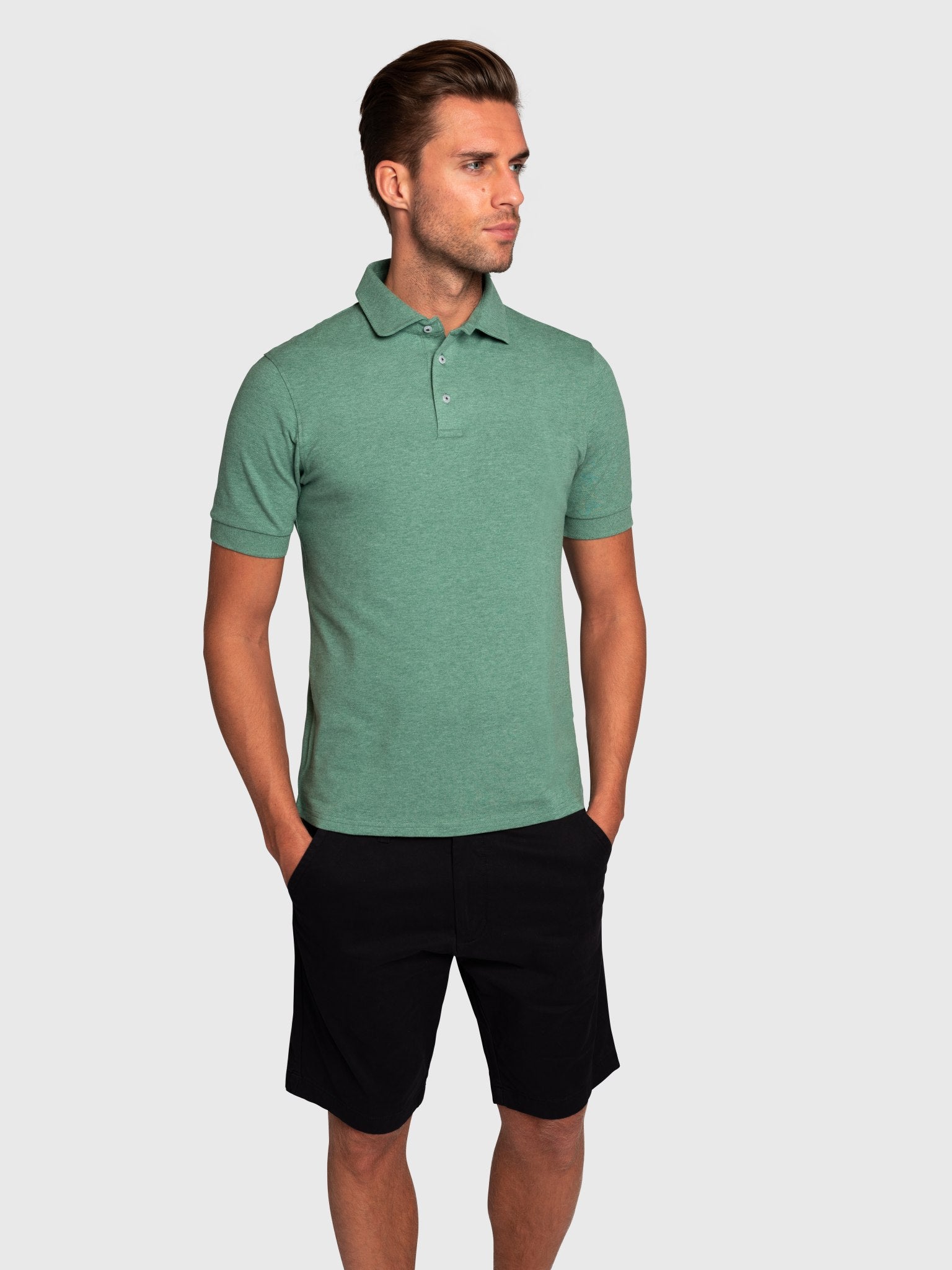 BS Fiji Regular Fit Pikétröja - Grön