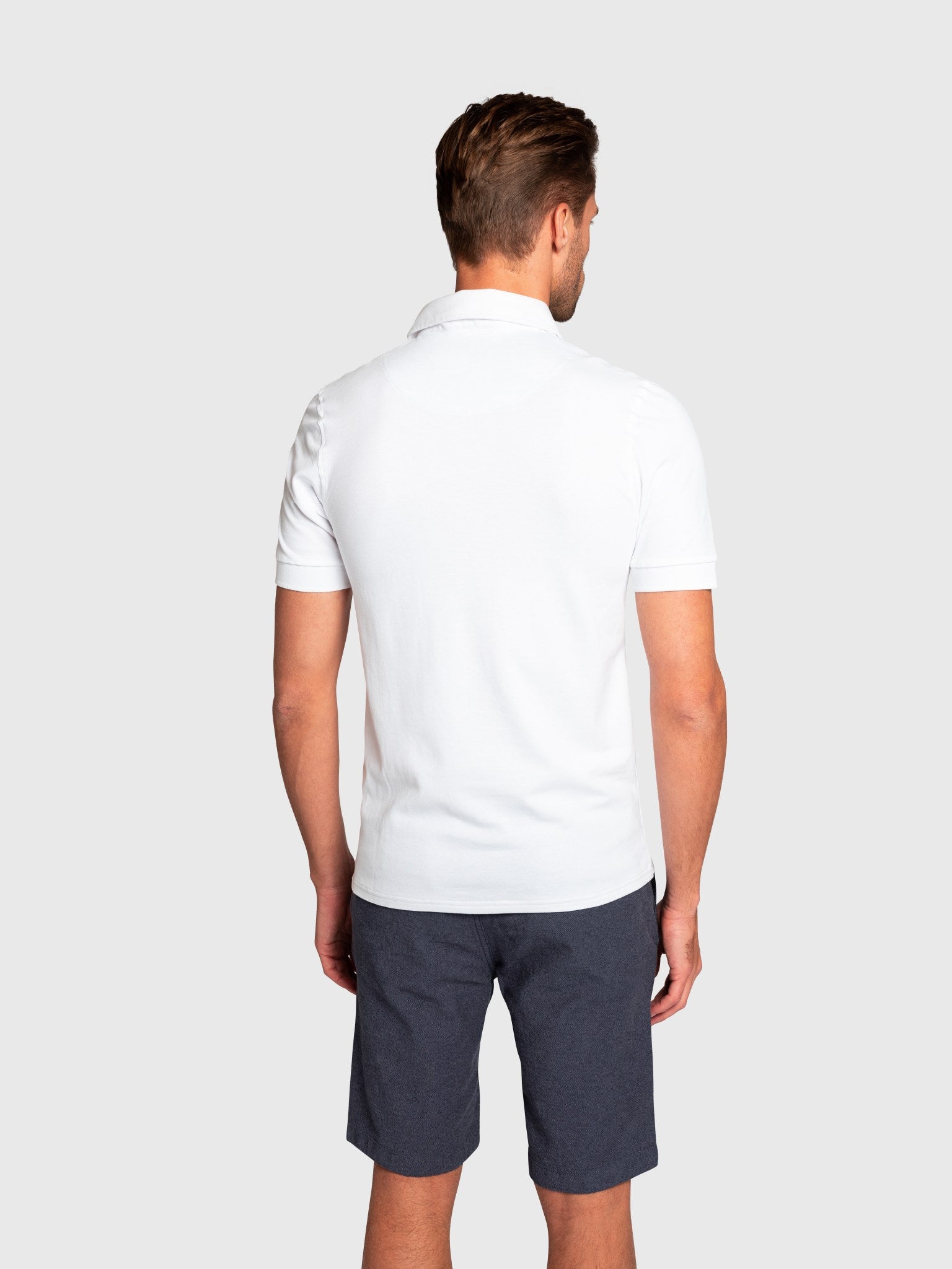 BS Fiji Regular Fit Pikétröja - Vit