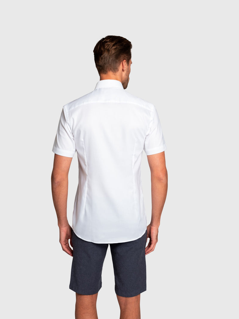 BS Bengala Modern Fit Skjorta - White