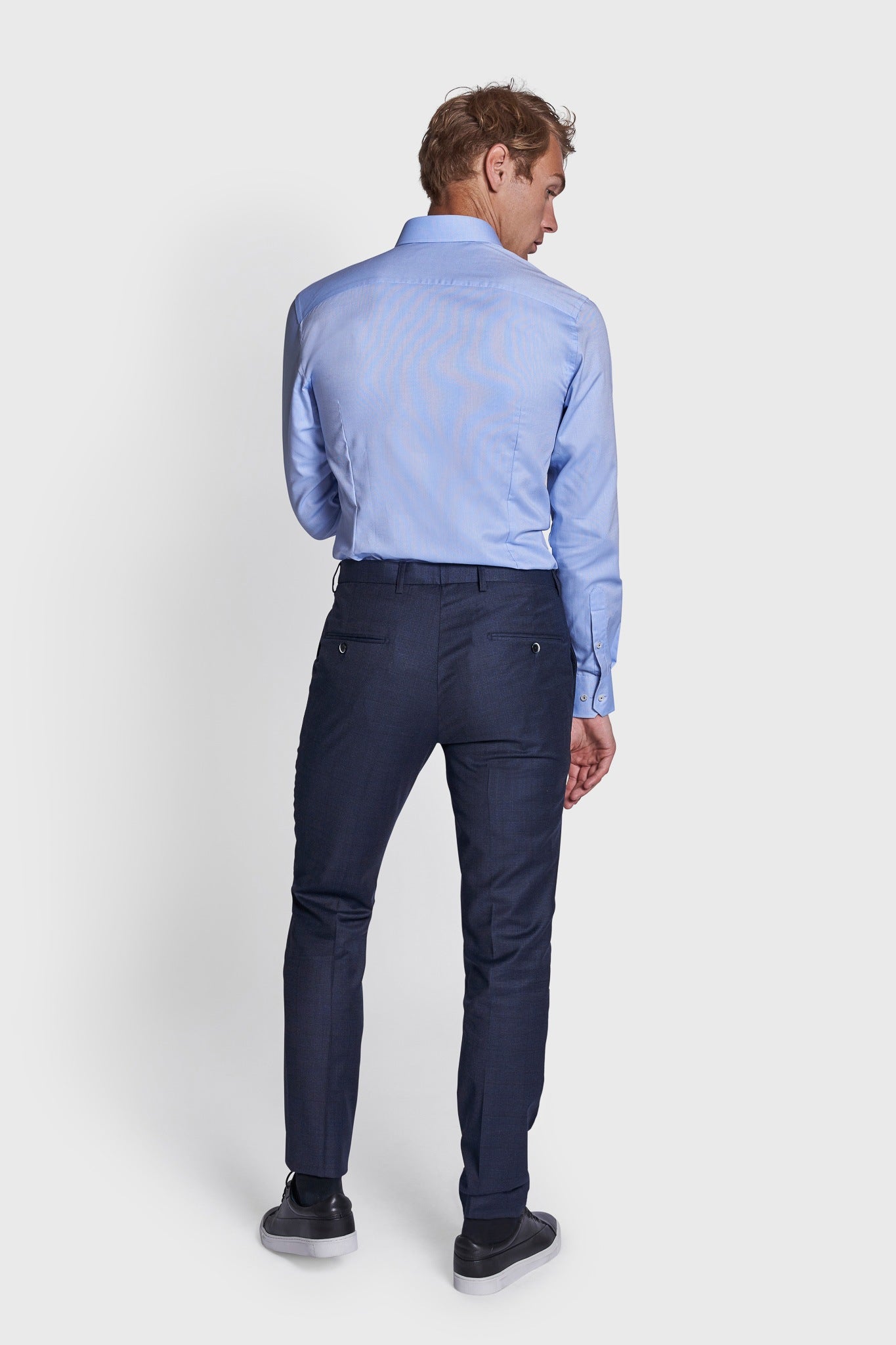 BS Josty Slim Fit Byxor - Navy