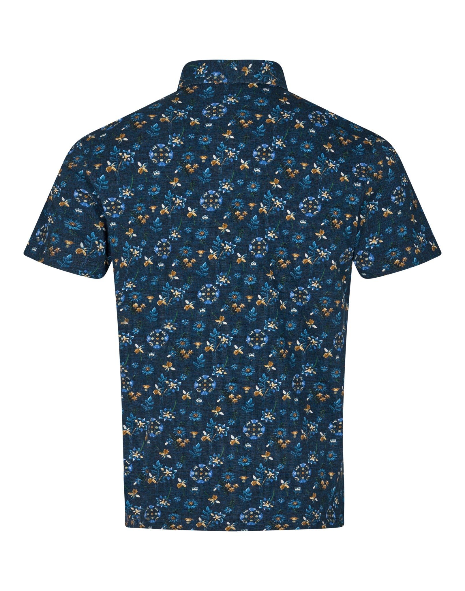 BS Chintu Regular Fit Polo - Mörkblå