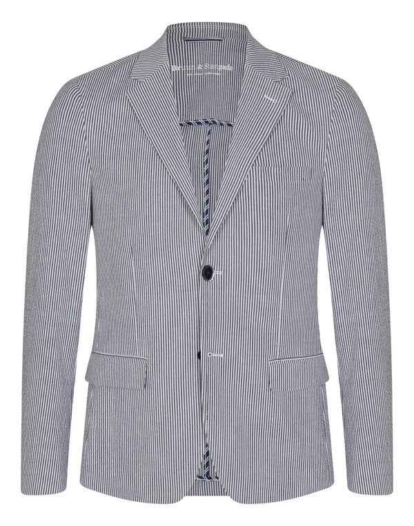 BS Milan Slim Fit Blazer - Navy