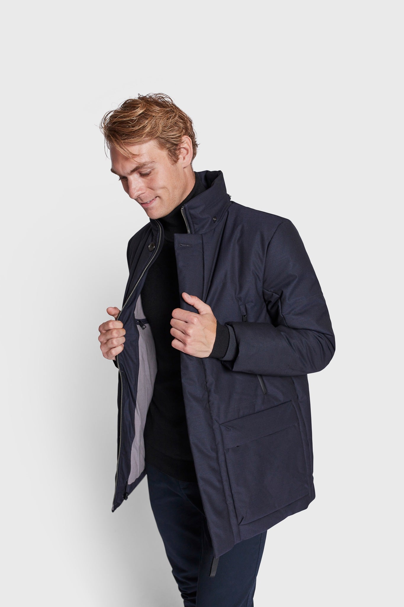 BS Kentucky Regular Fit Jacka - Marinblå