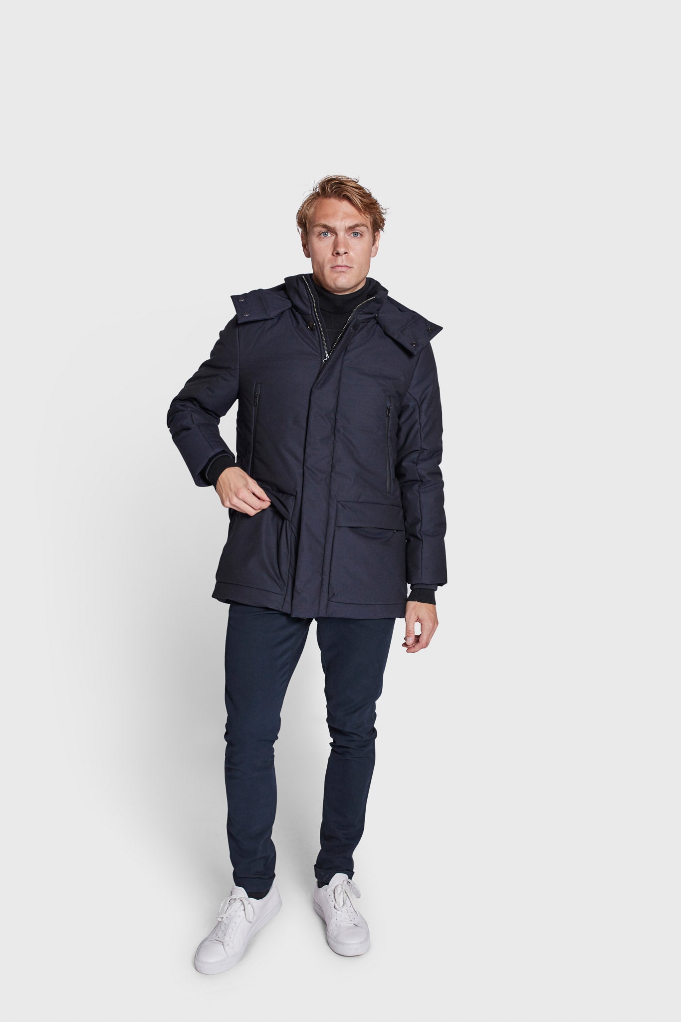 BS Kentucky Regular Fit Jacka - Marinblå