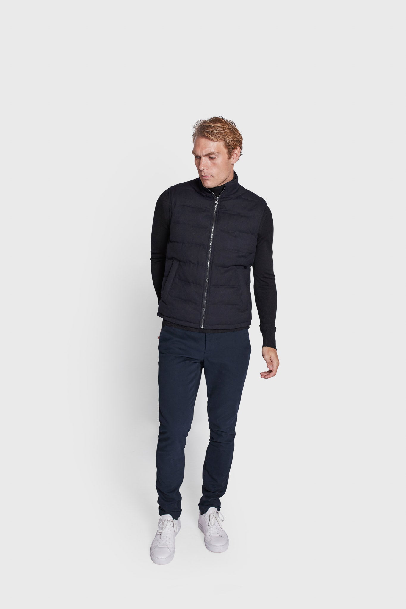 BS Minnesota Regular Fit Västen - Navy