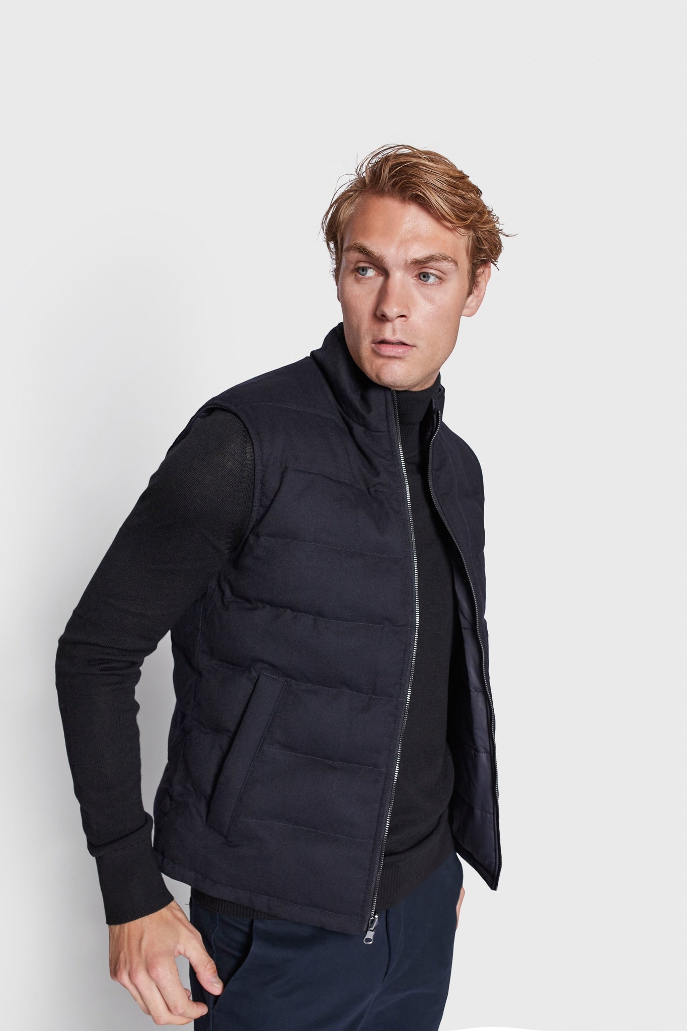 BS Minnesota Regular Fit Västen - Navy