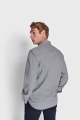 BS Sulayman Casual Slim Fit Skjorta - Grey