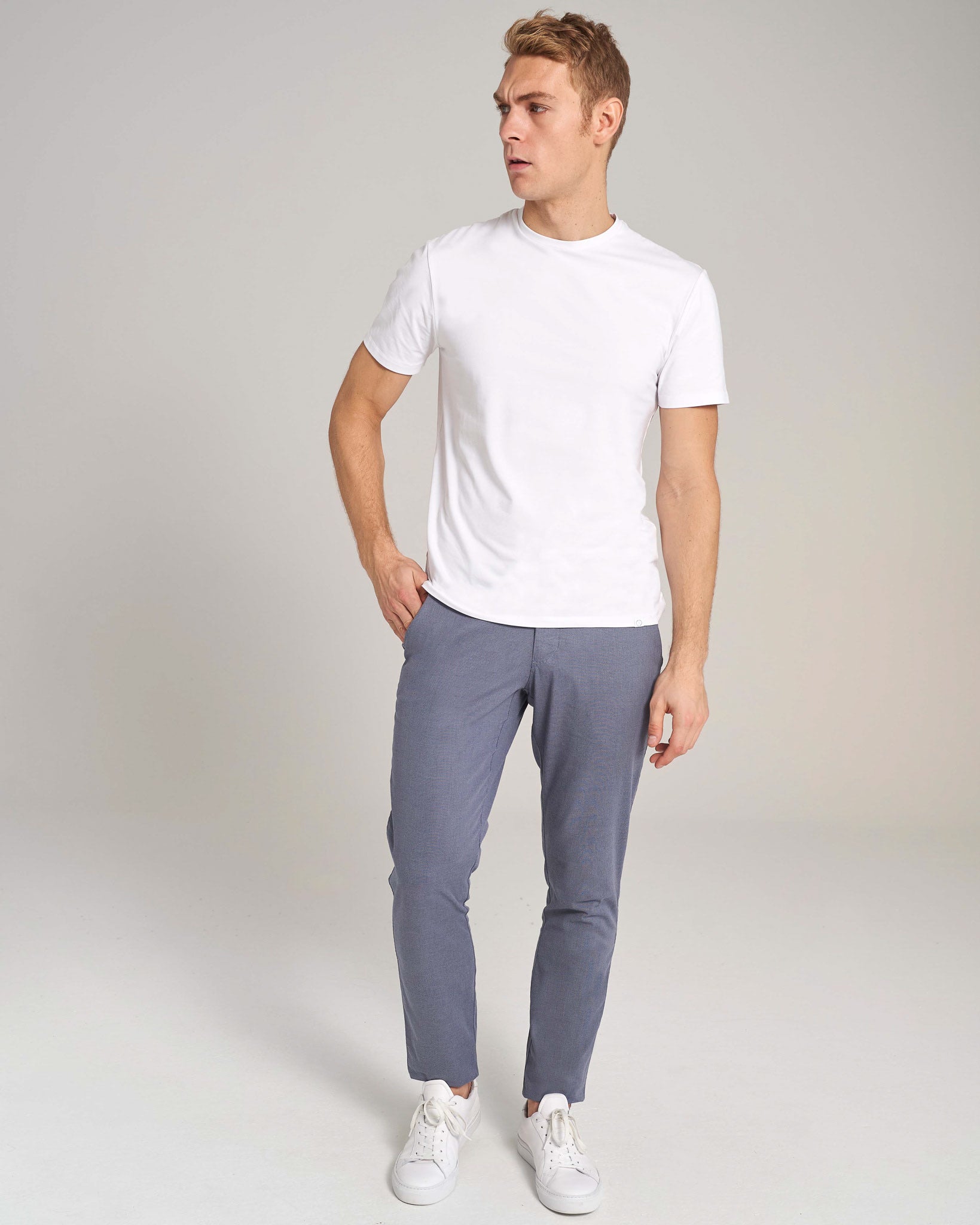 BS Colca Slim Fit Chinos - Blå