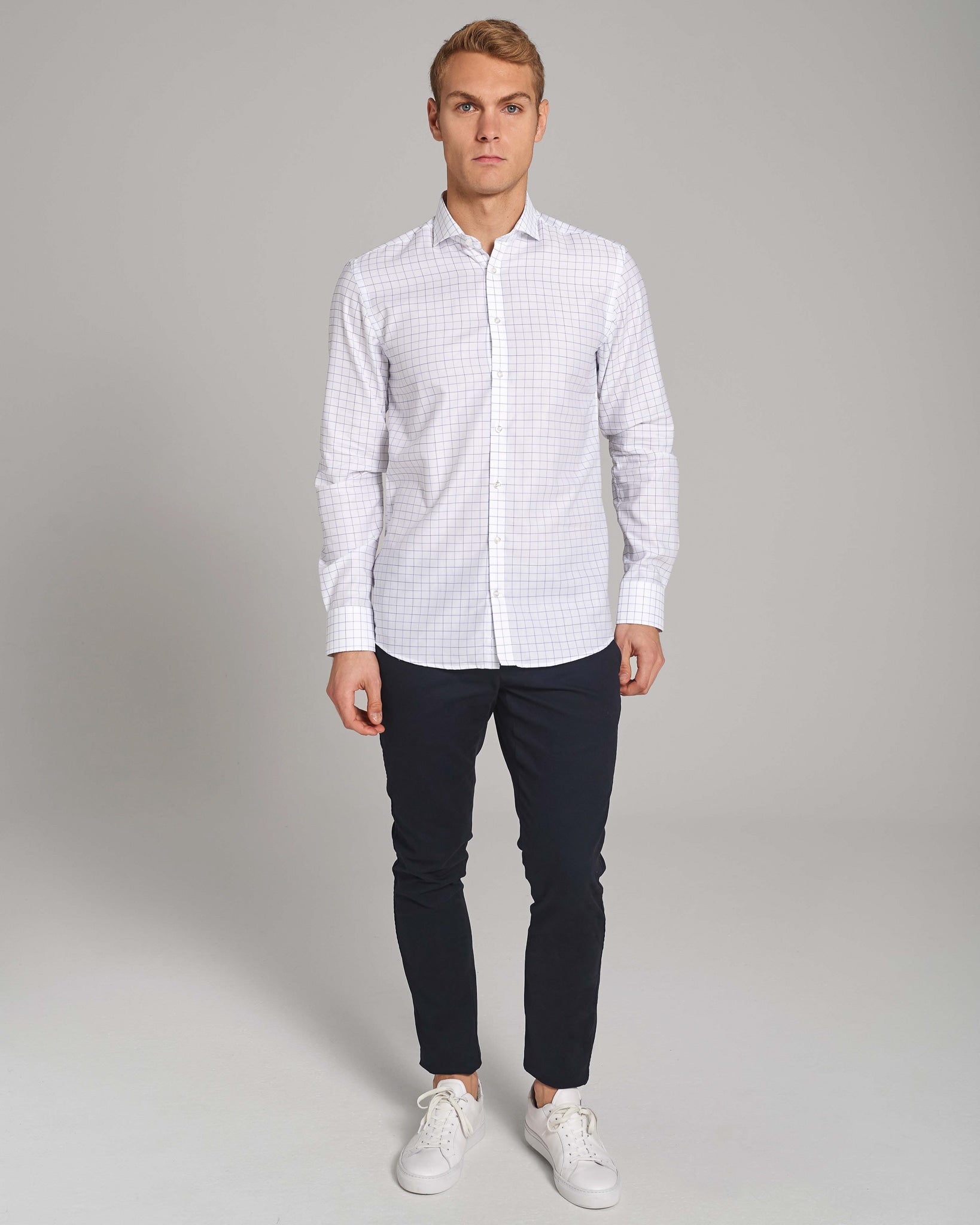 BS Figueroa Slim Fit Skjorta - White