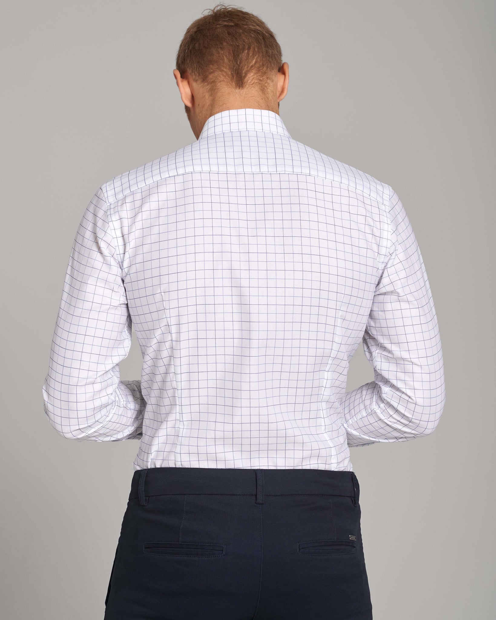 BS Elias Modern Fit Skjorta - White