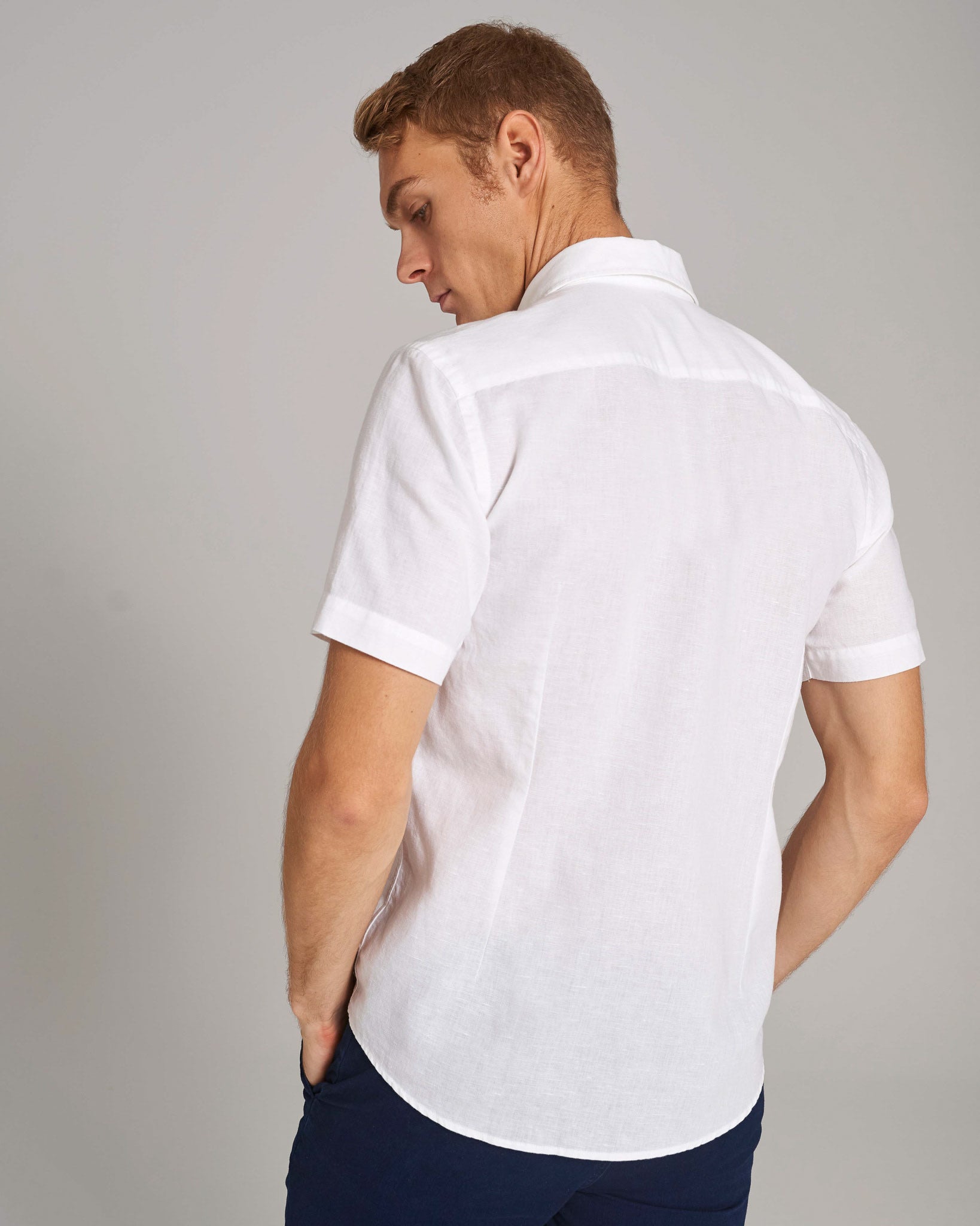 BS Verstappen Casual Slim Fit Skjorta - White