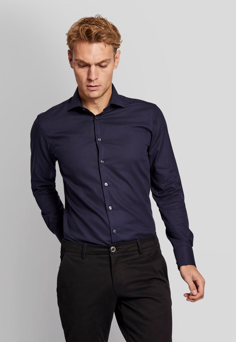 BS Lallana modern fit Skjorta - Navy