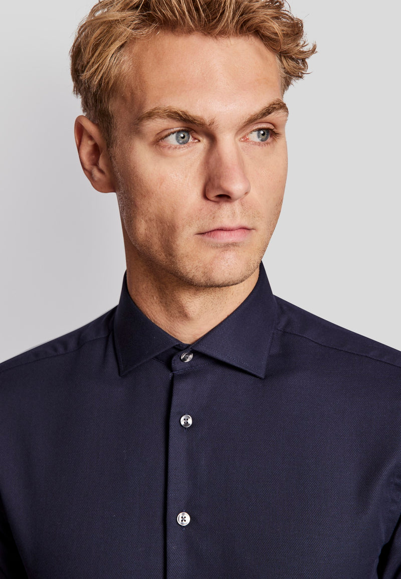 BS Lallana modern fit Skjorta - Navy