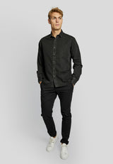 BS Elverum casual slim fit Skjorta - Black