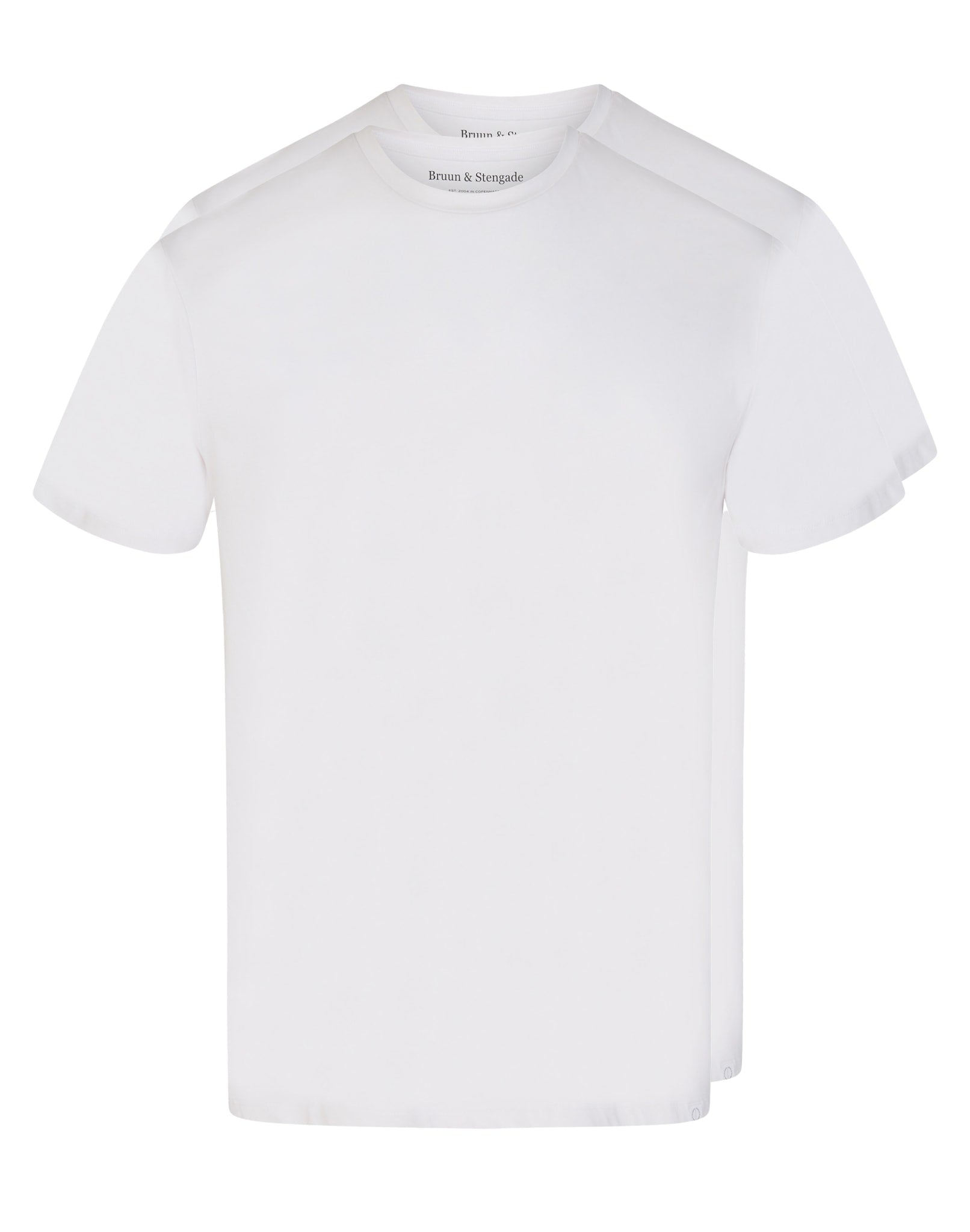 BS Antiqua Regular Fit T-shirt – 2-pack – Vit