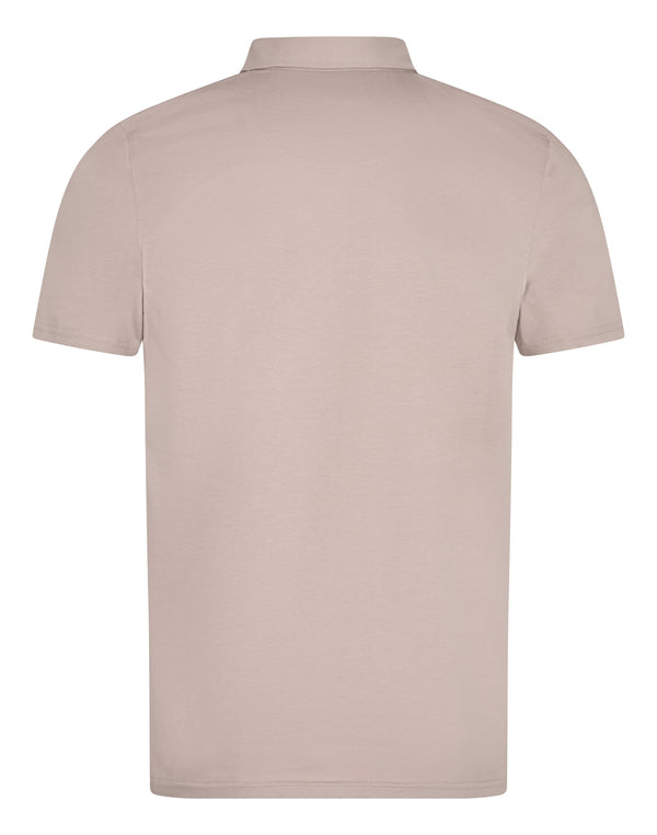 BS Natesan Regular Fit Piké - Clay