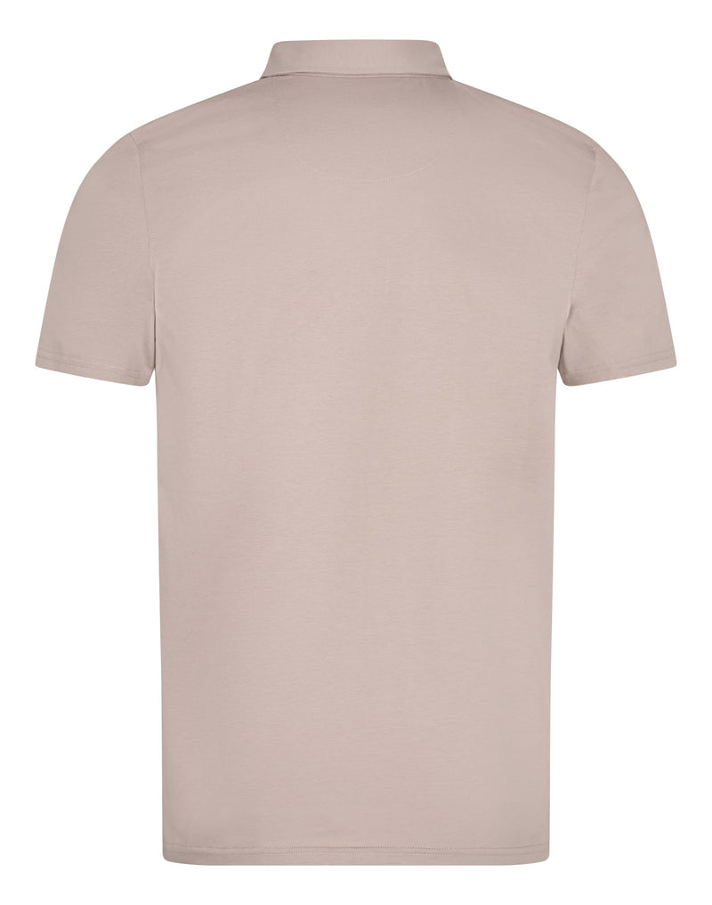BS Natesan Regular Fit Piké - Clay