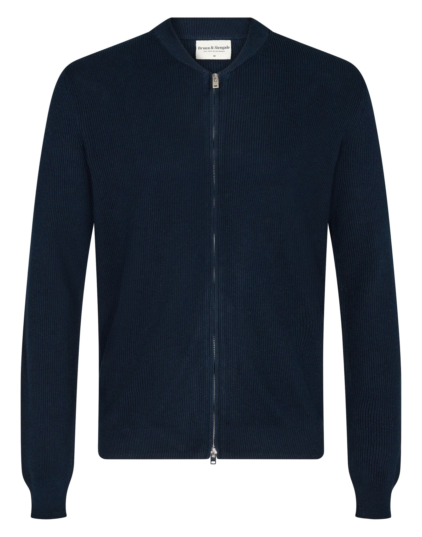BS Andres Regular Fit Stickad tröja - Navy