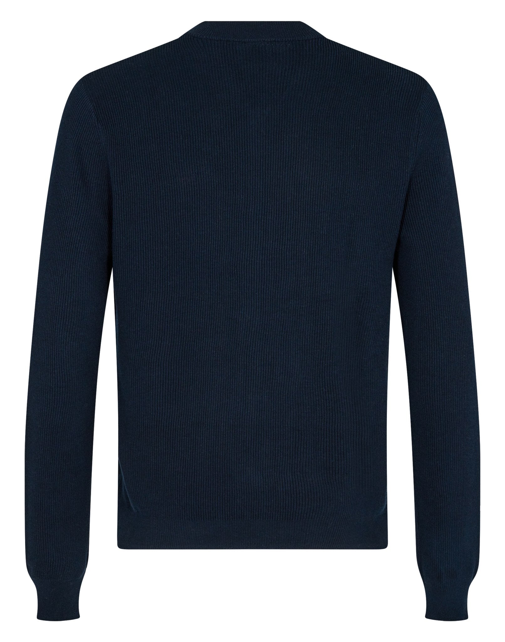 BS Andres Regular Fit Stickad tröja - Navy