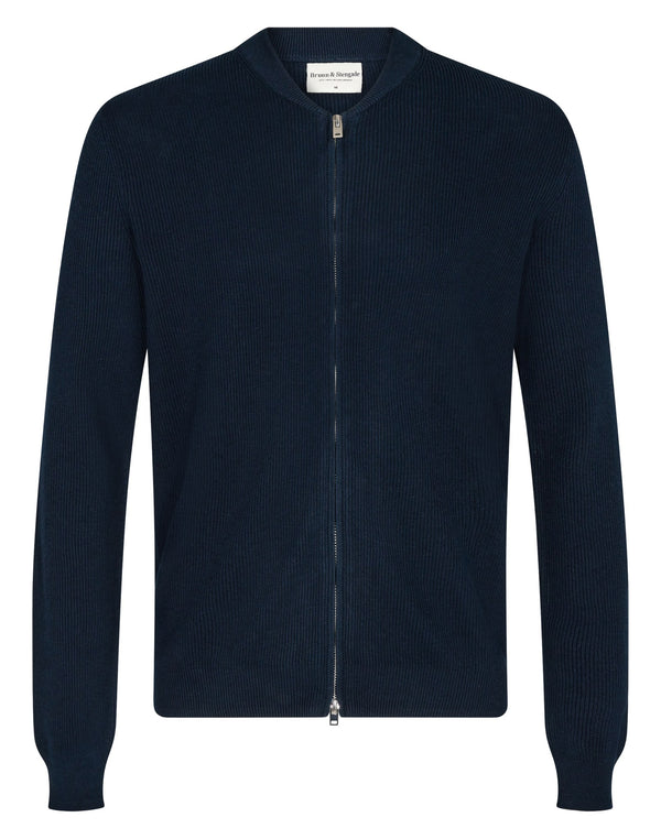 BS Andres Regular Fit Sticka - Navy