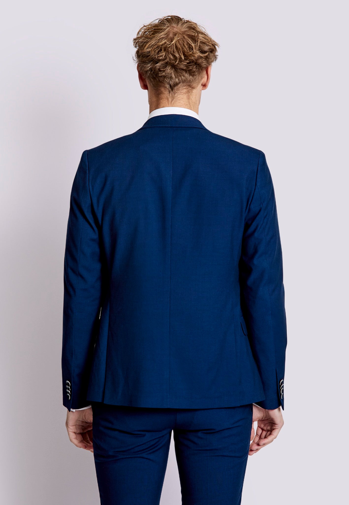 BS Arezzo Slim Fit Blazer – Mörkblå