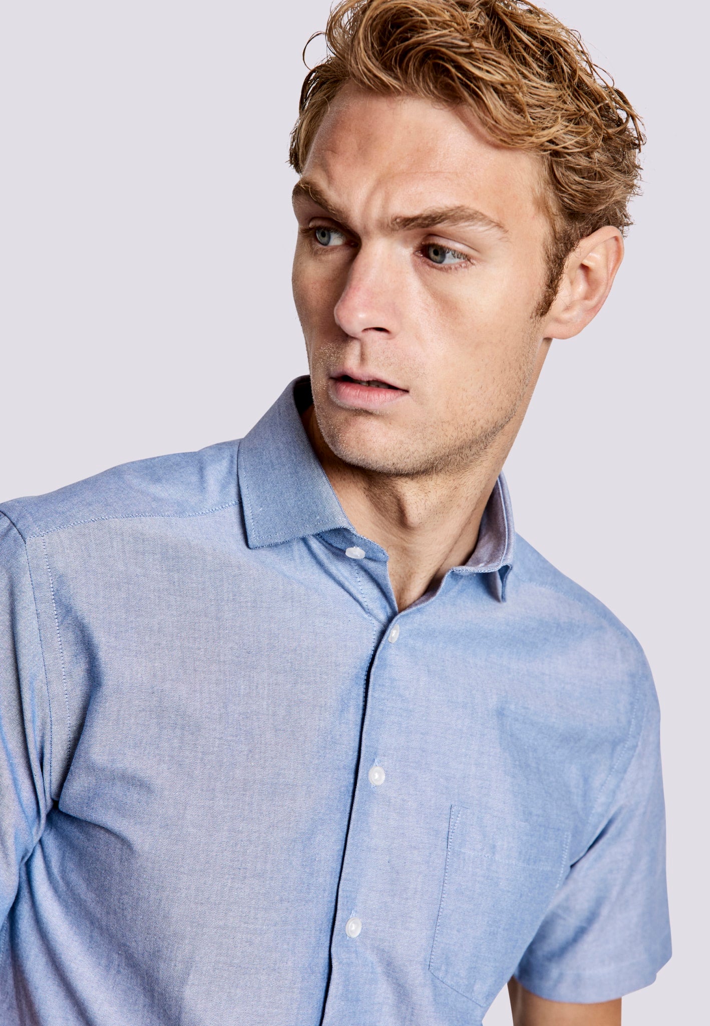 BS Brandon Modern Fit Skjorta - Blue