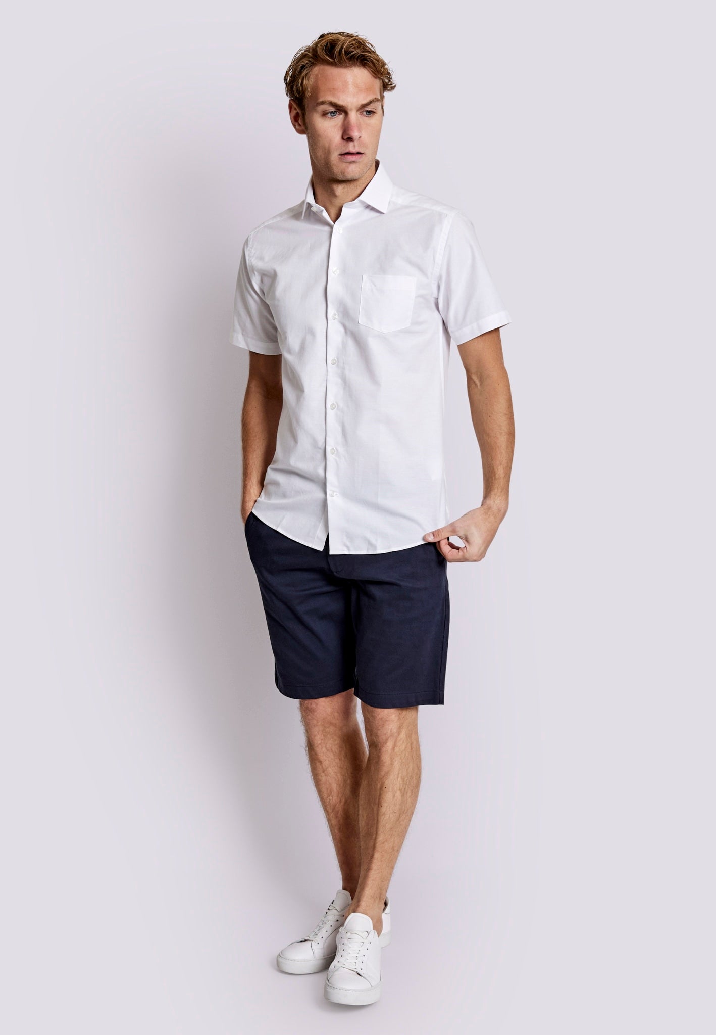 BS Julius Modern Fit Skjorta - White