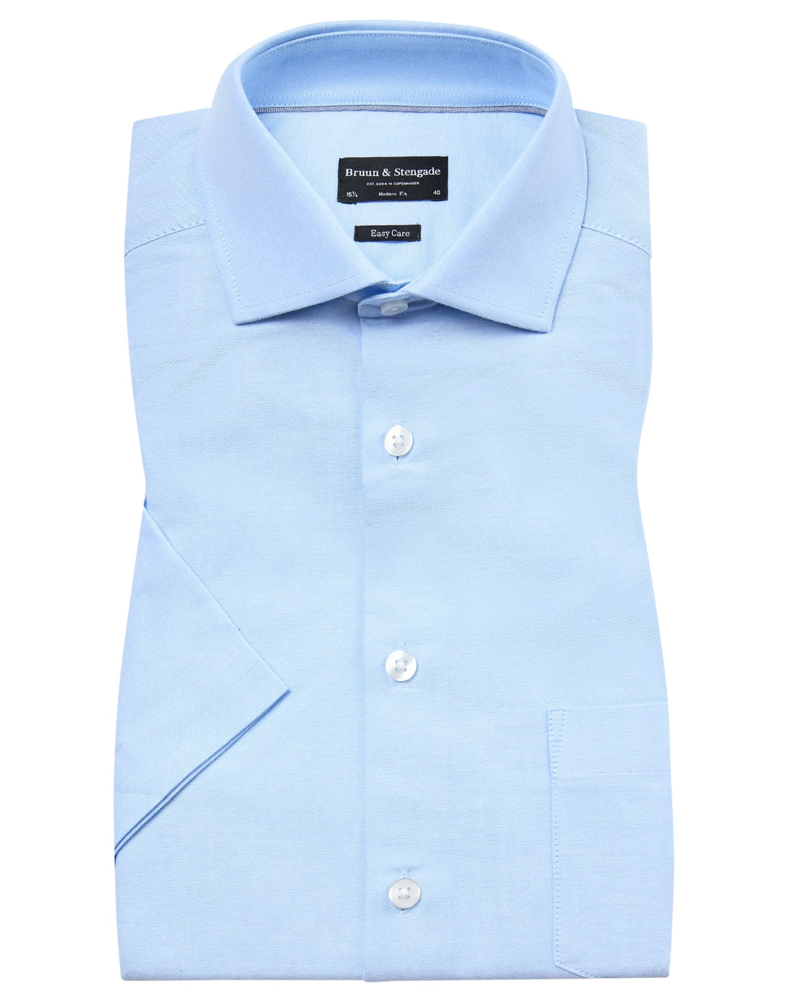 BS Salvador Modern Fit Skjorta - Light Blue
