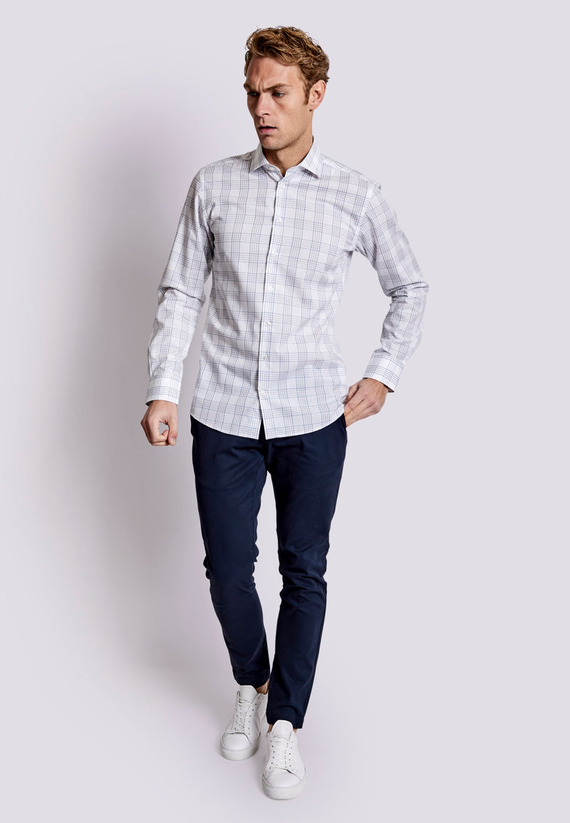 BS Rue Slim Fit Skjorta - White