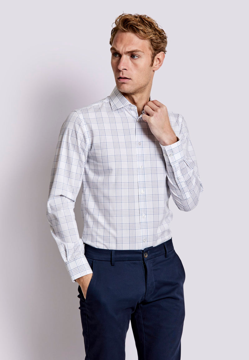 BS Rue Slim Fit Skjorta - White