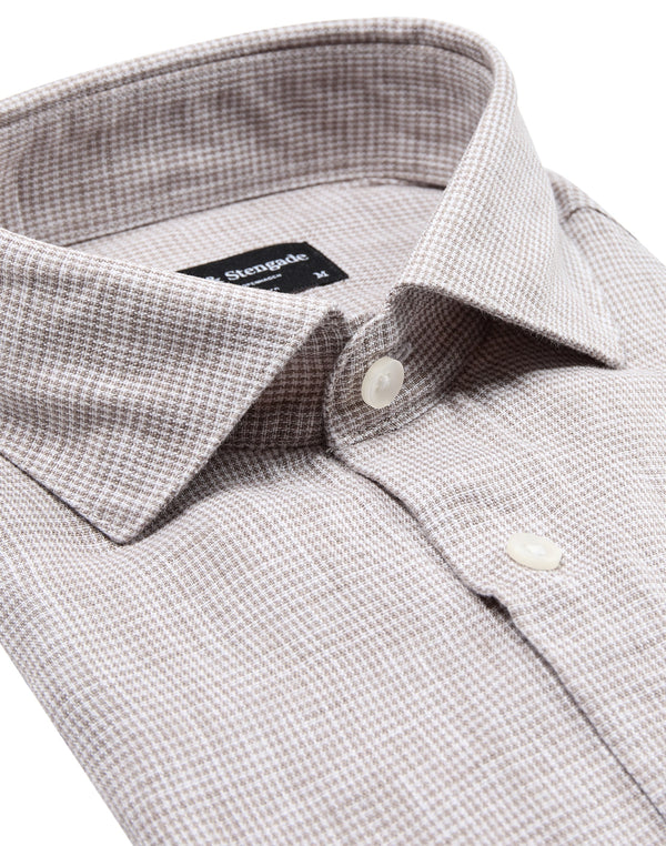 BS Toledo Casual Modern Fit Skjorta - Clay