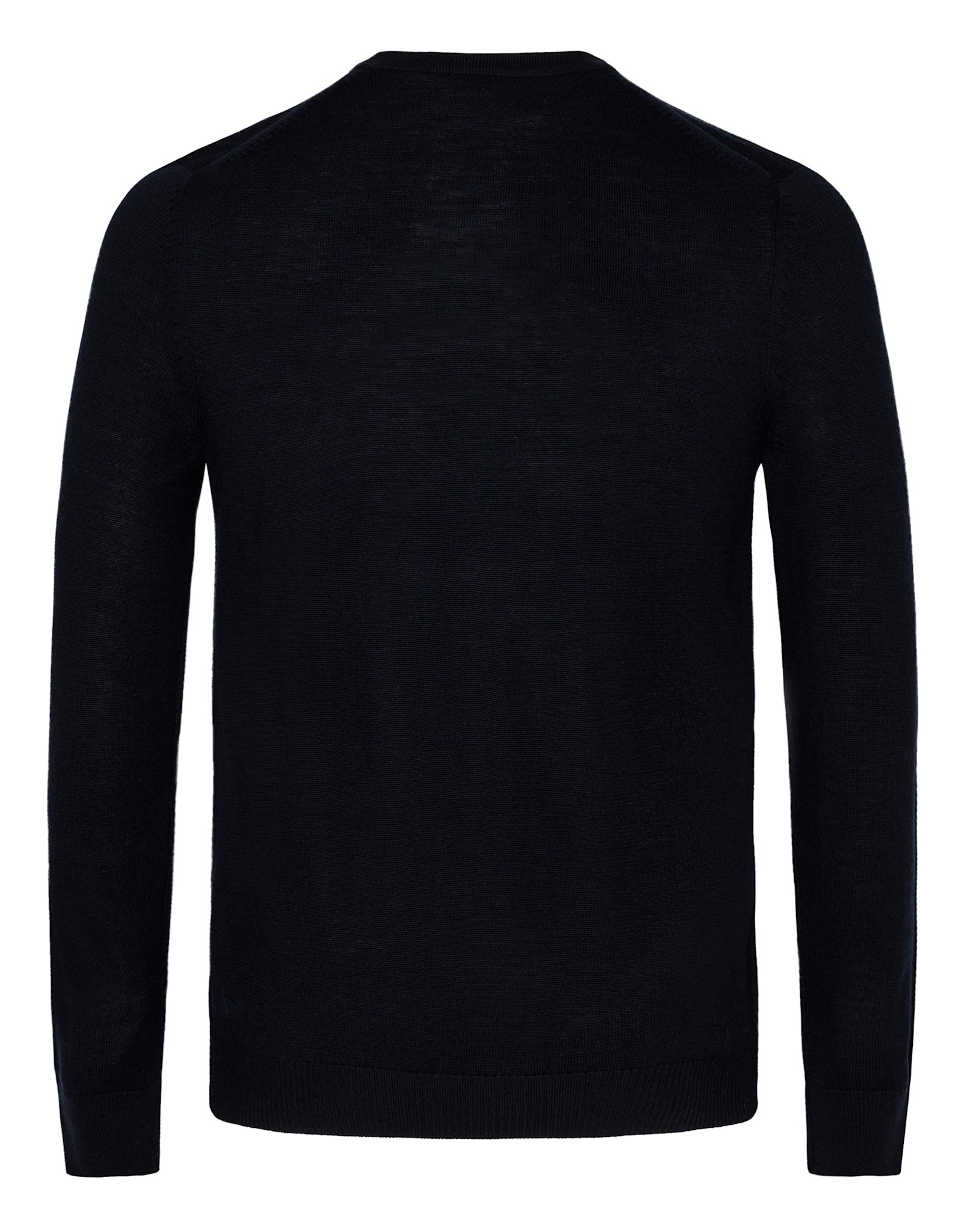 BS Sanjay Regular Fit Stickad Tröja - Navy