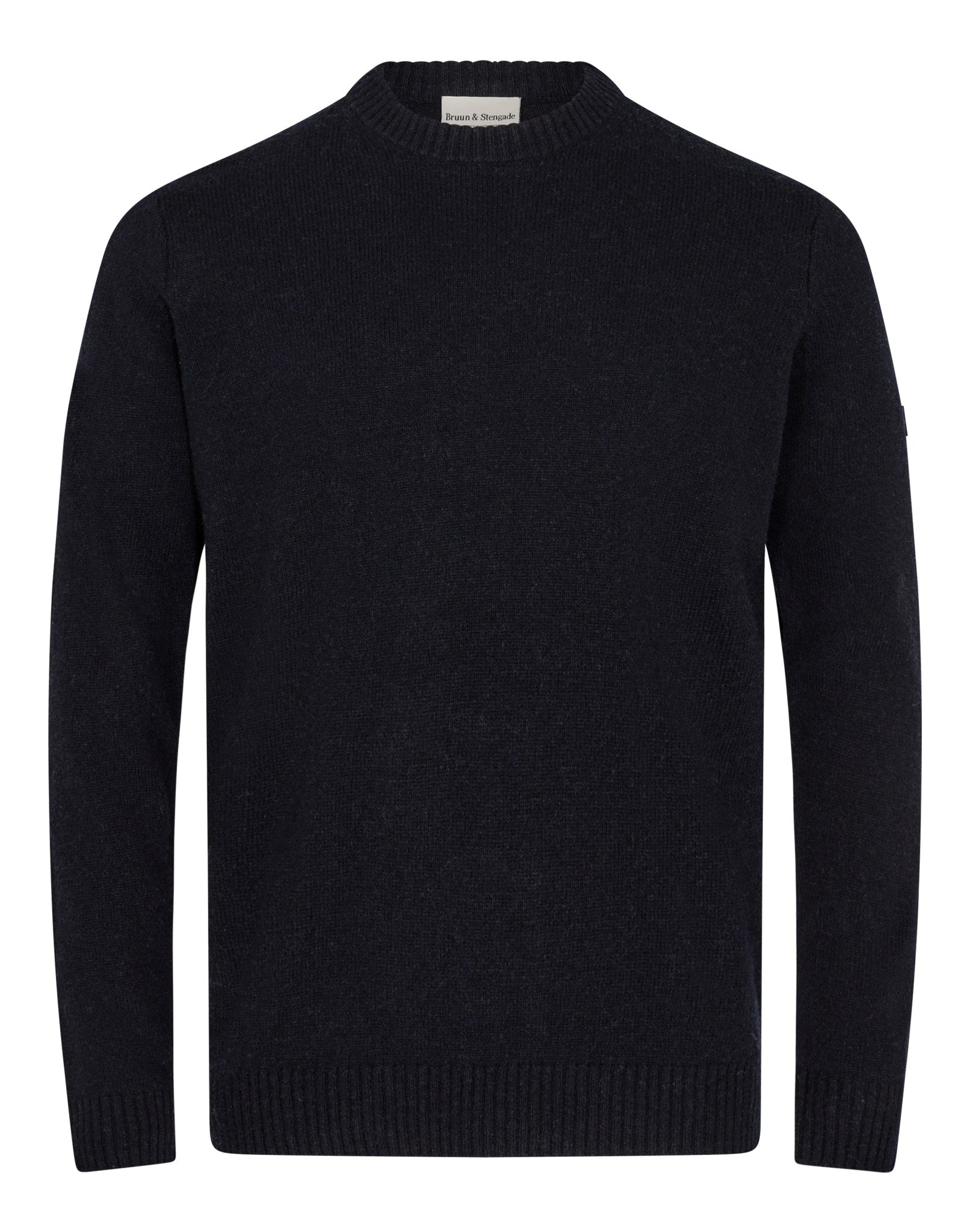 BS Aksel Regular Fit Stickad Tröja - Navy
