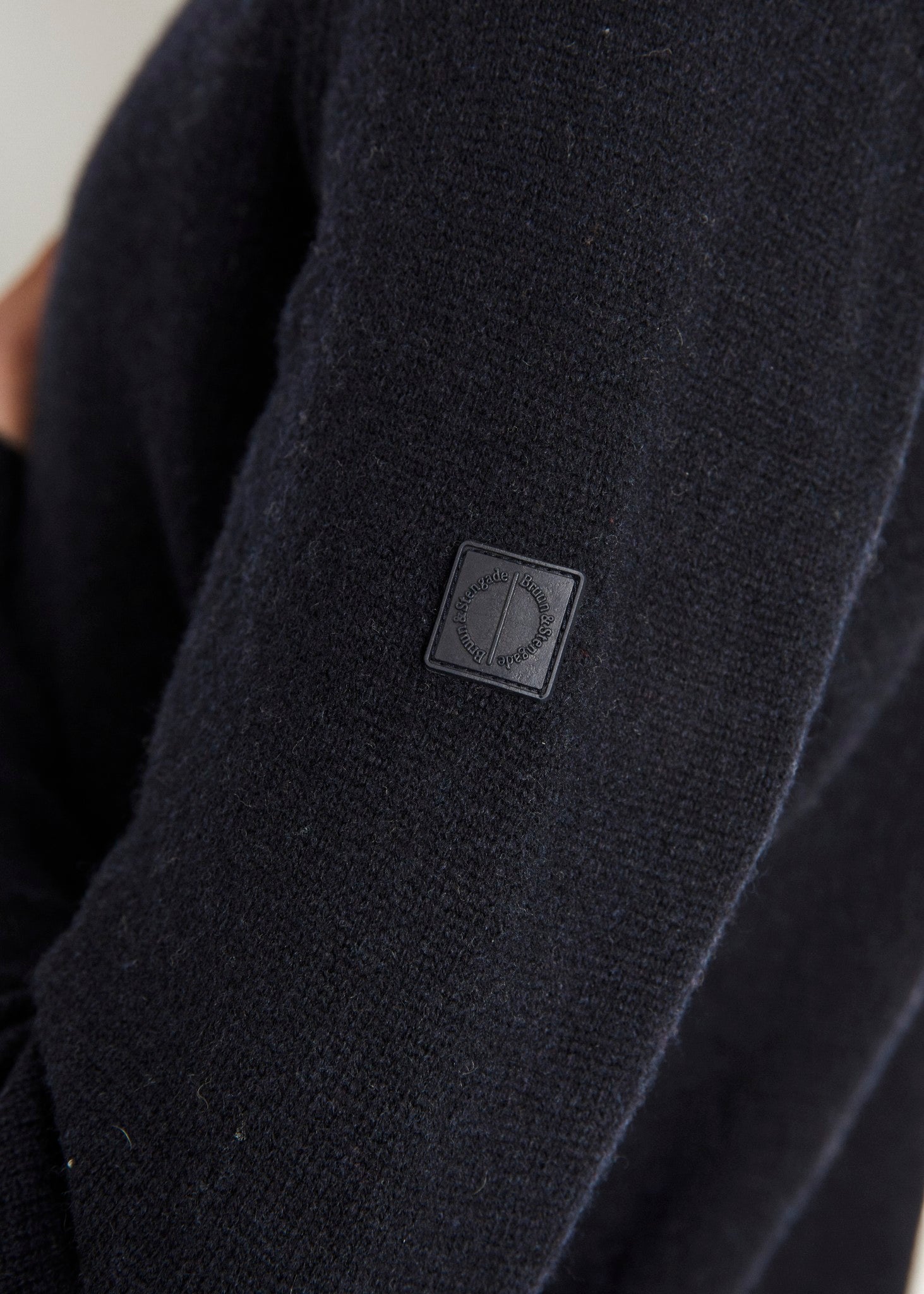 BS Aksel Regular Fit Stickad Tröja - Navy