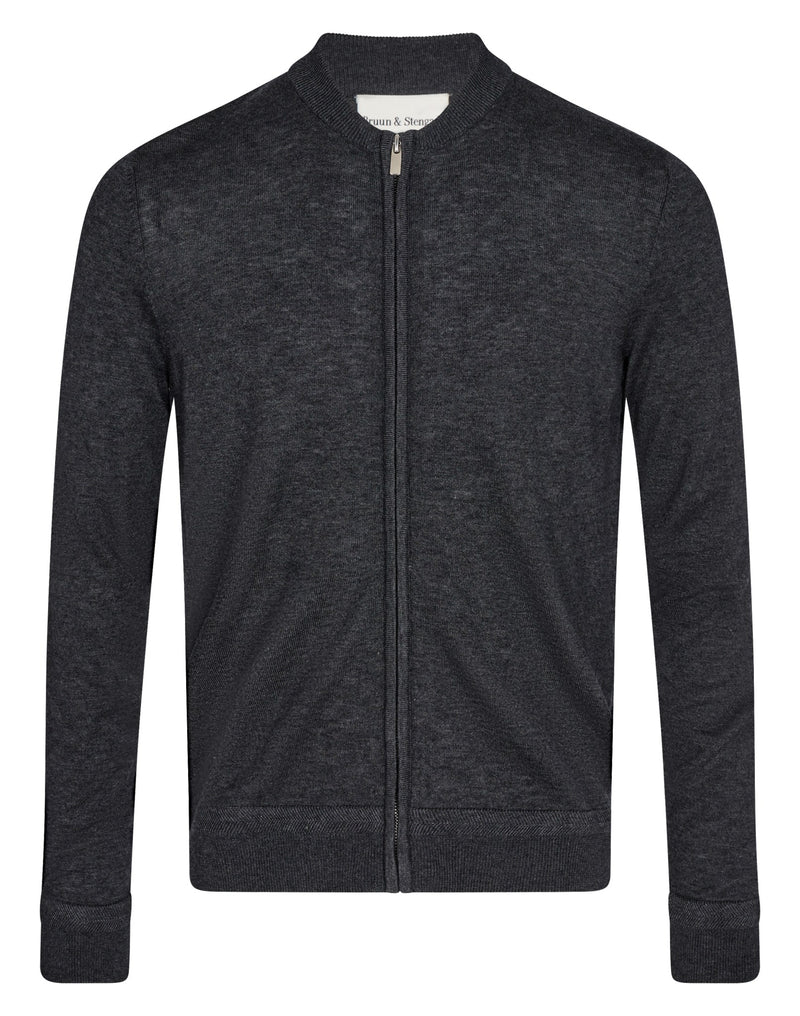 BS Elias Regular Fit Sticka - Grey