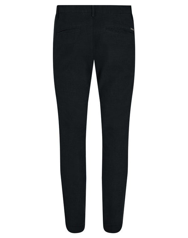 BS Osvald Slim Fit Chinos - Black