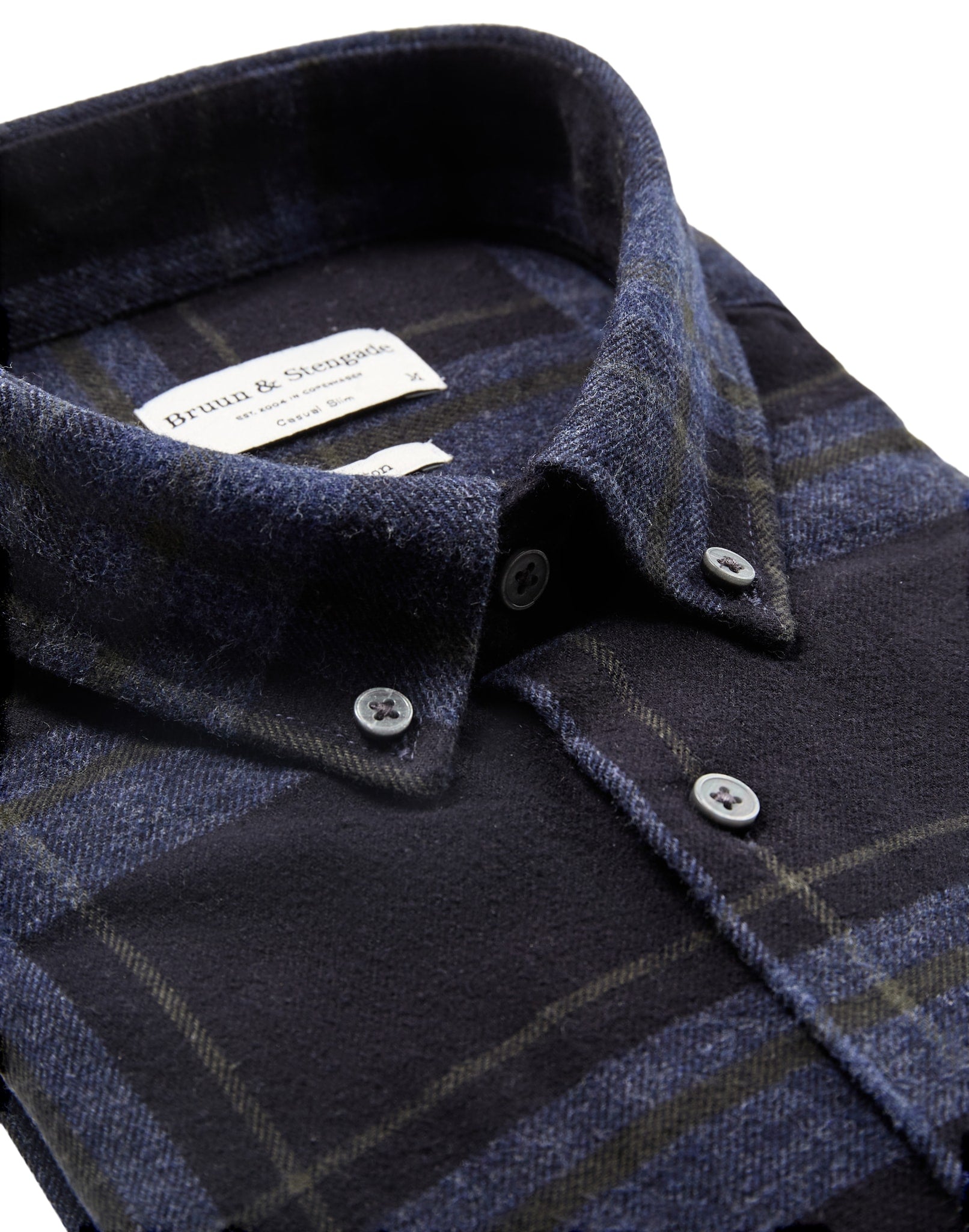 BS Faldo Casual Slim Fit Skjorta - Blå