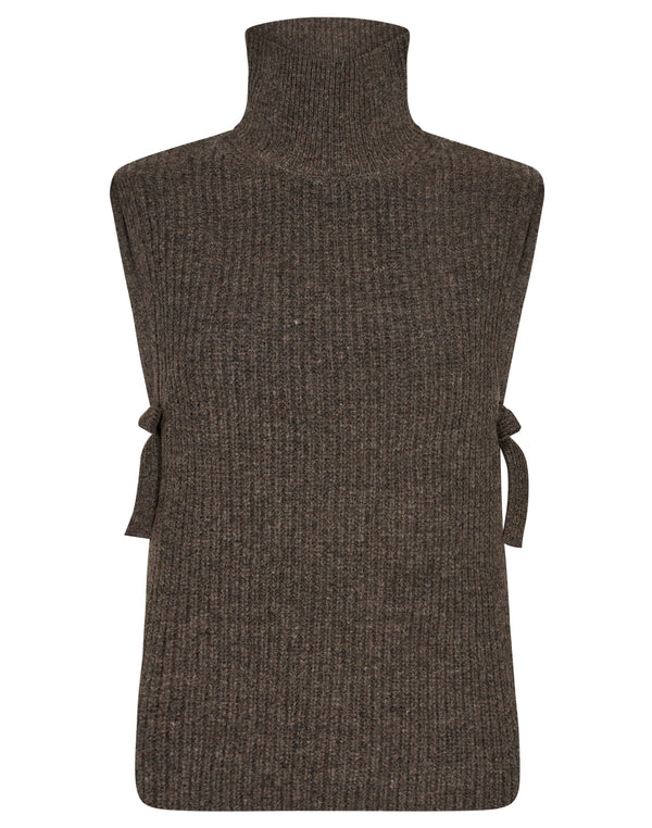 BS Juliet Regular Fit Stickat - Brown