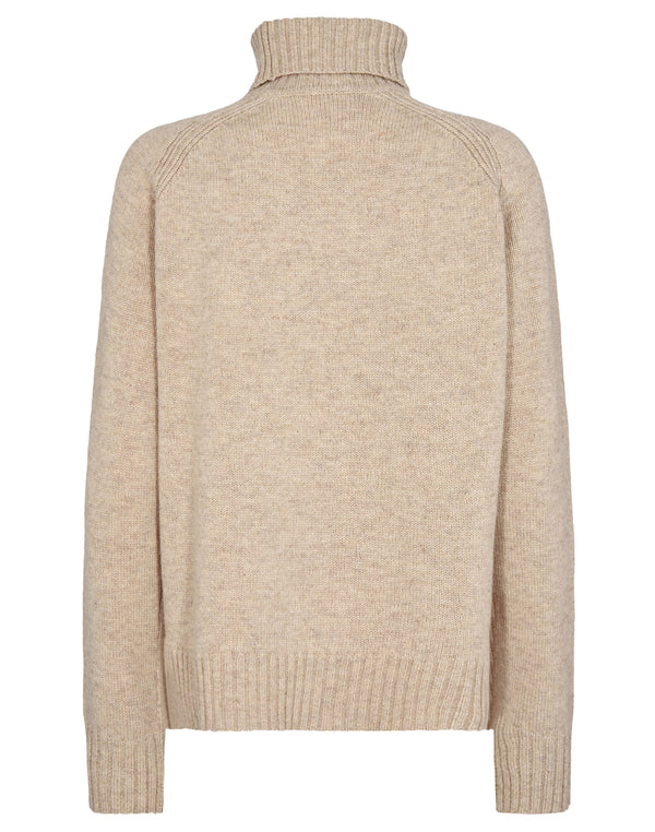 BS Marielle Regular Fit Stickat - Sand